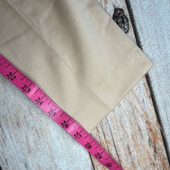 LAUREN RALPH LAUREN....ladies sateen khakis - Picture 8 of 8